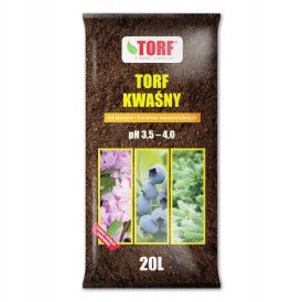 Ziemia torf kwaśny / odkwaszony