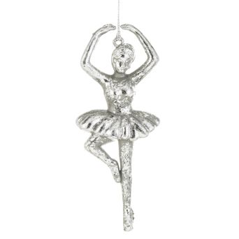 Zawieszka Srebrna Balerina - 133109