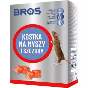 BROS KOSTKA NA MYSZY I SZCZURY 250G