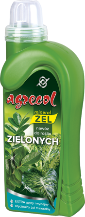 NAWÓZ MINERAL ŻEL DO ROŚLIN ZIELONYCH 1L - AGRECOL 