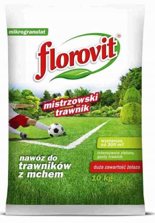 NAWÓZ DO TRAWNIKA Z ŻELAZEM 3KG - FLOROVIT 