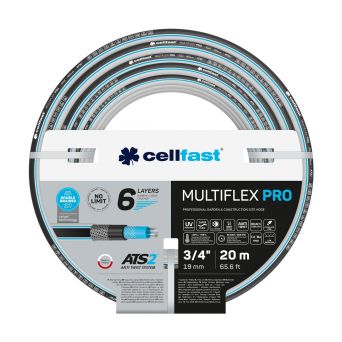 WĄŻ OGRODOWY MULTIFLEX PRO 1/2" 20M 13-800 - CELL FAST