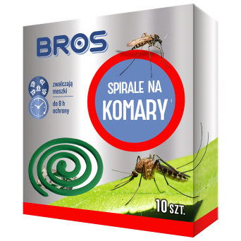 BROS SPIRALA NA KOMARY 10SZT.