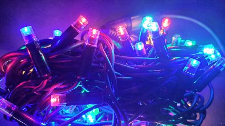 Lampki Choinkowe Zewnętrzne 300 LED MULTIKOLOR FL03-1 - VITALUX 