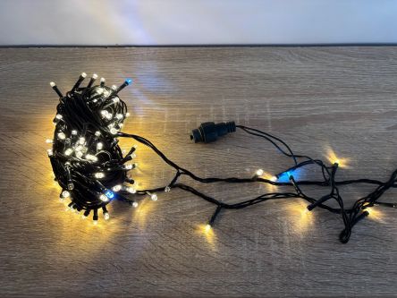 Lampki Zewnętrzne 200 LED CIEPŁY BIAŁY FL02-3 - VITALUX 