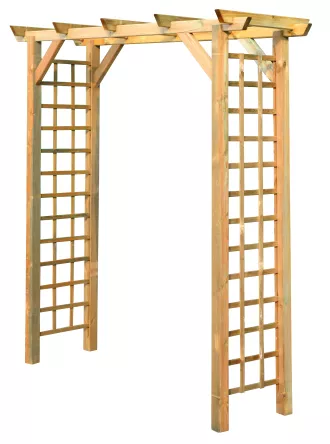 PERGOLA PODWÓJNA PROSTA 210X70X210