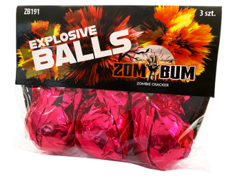 ZOM BUM EXPLOSIVE BALLS ZB191  40/3  R