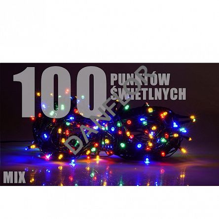 RUM-LUX Lampki Zewnętrzne 100 MIX