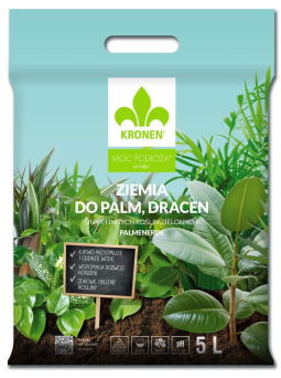ZIEMIA PODŁOŻE DO ROŚLIN DOMOWYCH, PALM JUK 5L - KRONEN