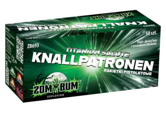 PETARDY 'KNALPATRONEN TITANIUM SALUTE' - ZB693