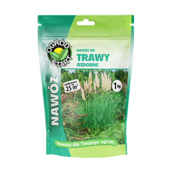 NAWÓZ NA TRAWY OZDOBNE 1KG - AMPOL - MEROL