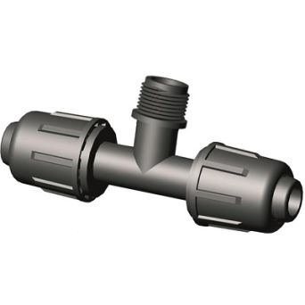 TRÓJNIK QJ 16-3/4"-16 GWINT ZEWNĘTRZNY - IRRITEC