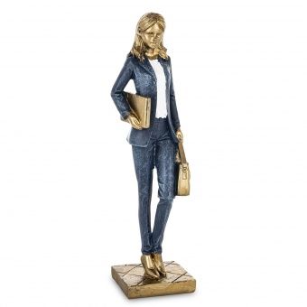 Nowoczesna Figurka Eleganckiej Bizneswoman - Figurka Dekoracyjna - 178752
