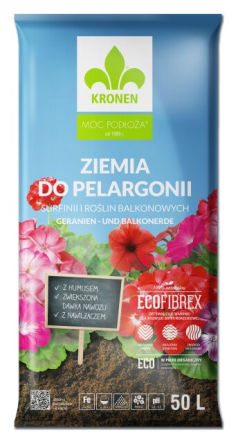 ZIEMIA PODŁOŻE DO PELARGONII, SURFINII 50L - KRONEN