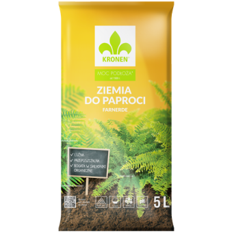 ZIEMIA PODŁOŻE DO PAPROCI 5L - KRONEN