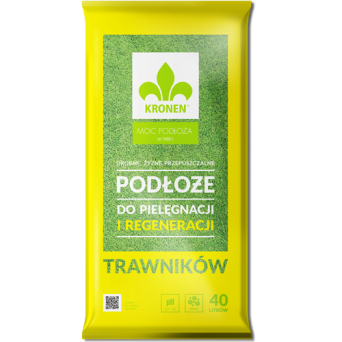 ZIEMIA PODŁOŻE DO REGENERACJI TRAWNIKÓW 40L - KRONEN