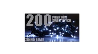 RUM-LUX Lampki zewnętrzne 200LED ZB