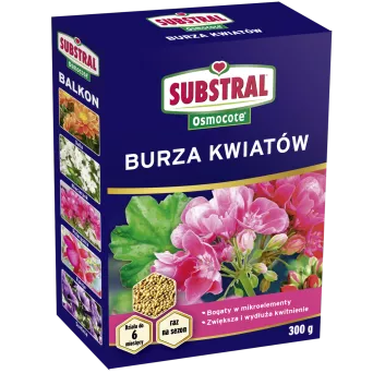 SUBSTRAL OSMOCOTE BURZA KWIATÓW 300G