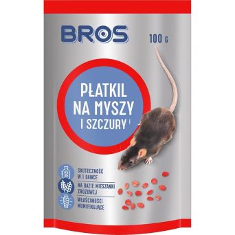 BROS PŁATKI NA MYSZY I SZCZURY 100G
