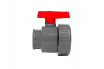Zawór kulowy PCV 3/4"-3/4" GW-GW POJ. BSP - Watermil