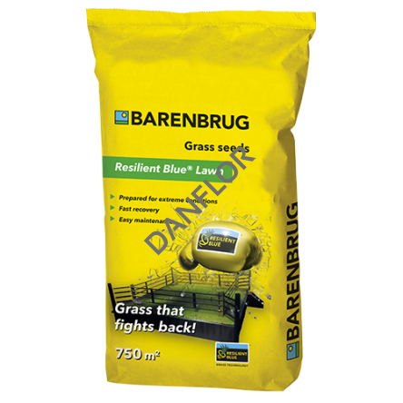 BARENBRUG RESILIENT BLUE LAWN 15KG