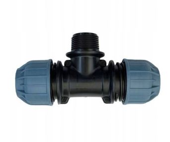 TRÓJNIK PE 32-3/4"-32 PN10 GWINT ZEWNĘTRZNY - ELYSSE