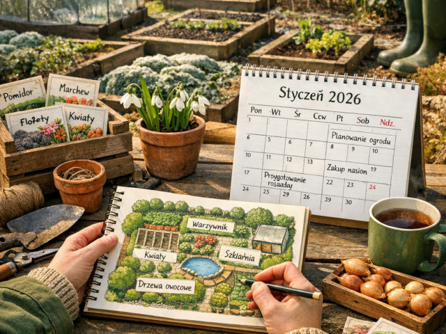 STYCZEŃ 2026 — Plan ogrodu na nowy sezon